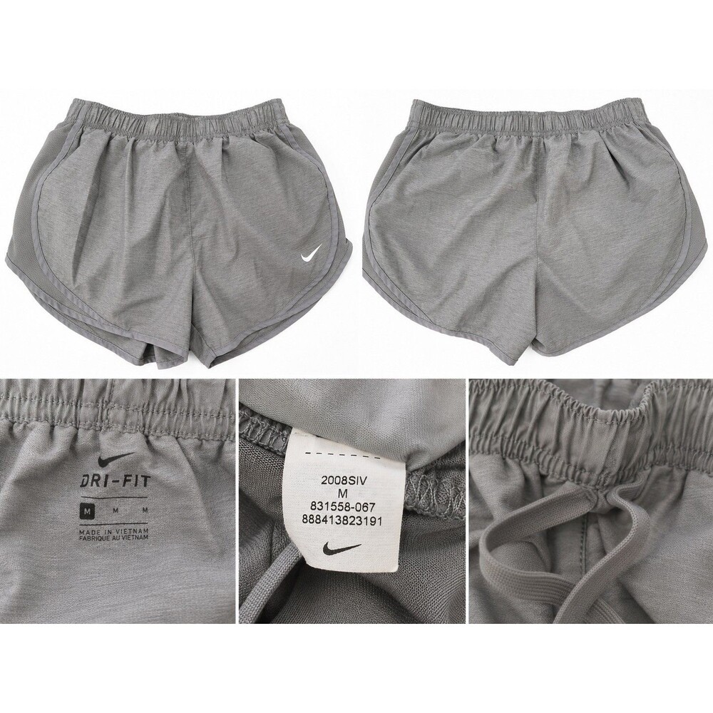 Nike Dri-FIT Women’s Gray Athletic Running Shorts Medium